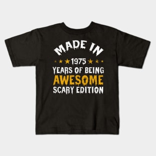 made in 1975 years of being limited edition Kids T-Shirt